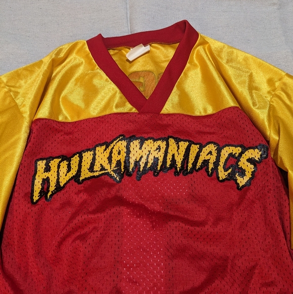 Vintage Hulk Hogan Hulkamaniacs WWE Jersey men's M - Picture 4 of 8